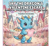 Sky the Dragon’s Valentine Escape: Whimsical Valentine’s Day Coloring Book
