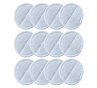 sky-w - Almohadillas de repuesto para mopa Bissell Spinwave 2039A, 2124, 2039, 20391 (12 unidades), color blanco