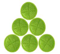 sky-w - Almohadillas de repuesto para mopa Bissell Spinwave 2039A, 2124, 2039, 20391 (6 unidades), color verde