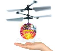 Skyball Connect | Bola voladora con Luces LED y Bluetooth Que Permite Escuchar Tus Canciones Mientras vuelas. con Sensor de proximidad, detecta Objetos y se aleja de Ellos, +8 años (NH90141)