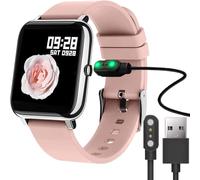 SkyBand Cable USB Compatible para Reloj inteligente Popglory P22 Smartwatch (Black)