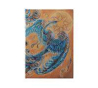 Skybird (Birds of Happiness) Midi Lined Hardback Journal (Elastic Band Closure)