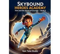 Skybound Heroes Academy: Finn and the Storm of Courage - Book 3: Sky-Powered Journey Where Fear Turns Into Heroic Courage