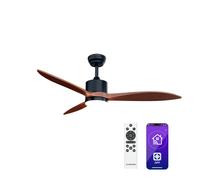 SkyBreeze Smart 132 cm 31 W Ventilador de techo con luz Nuez