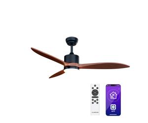 SkyBreeze Smart 132 cm 31 W Ventilador de techo con luz Nuez