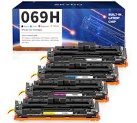 Skydo 069H Cartucho de Tóner, con Chip, Compatible con Canon Tóner 069 H 069 Compatible con Canon i-SENSYS LBP673Cdw LBP674Cdw LBP674Cx MF750C MF751Cdw MF753Cdw MF752Cdw MF756Cx Impresora (Pack de 4)