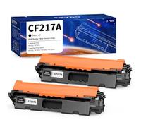 Skydo - Cartucho de tóner Compatible con HP 17A CF217A para HP Laserjet Pro M102A M102W HP Laserjet Pro MFP M130a M130nw M130fn M130fw (Negro, Paquete de 2)