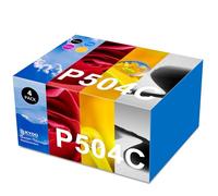 Skydo CLT-P504C K504S Cartuchos de Tóner Compatibles de Reemplazo para Samsung Xpress C1860FW C1810W CLX-4195FN CLX-4195FW CLX-4195N CLP-415N CLP-415NW CLT-K504S CLT-C504S CLT-M504S CLT-Y504S