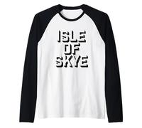 Skye Scotland Industrial - Isla de Skye Escocia Camiseta Manga Raglan