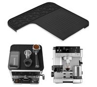 Skyearman Top Mat para máquina de café, almohadilla superior de silicona reutilizable para cafetera Ninja Luxe Premier 3 en 1 ES601UK, accesorios impermeables antideslizantes antiarañazos (negro)