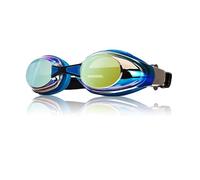 SkyFace Genérico Gafas de Natación Graduadas de -1,5 A -6,0, antivaho, unisex, para adultos, gafas de natación con lentes anchas, protección UV, juntas a prueba de orbitas (-3.5)