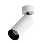 SKYGOO Foco LED de 7 W con rotación ajustable de 90°, foco de techo empotrable, iluminación LED COB para interiores, lámpara de pared o foco de aluminio, para diversas habitaciones.