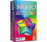 Skyjo prend une nouvelle dimension avec Skyjo Action ! Anticipez, jouez des actions, utilisez les cartes étoiles et remplacez judicieusement vos cartes pour faire disparaitre vos lignes et vos colonn