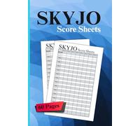Skyjo Score Sheets: Scorekeeping Note Pad