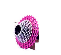 SkyjOy Cassettes Y PiñOnes Cassette de Bicicleta Carretera Ultraligero SL 11/12 velocidades 28-36T CNC Hueco HG Estructura Rueda Libre K7 11V 12V(Pink 12S 11-30T)