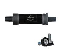 SkyjOy Eje Pedalier Eje Neutro for Bicicleta de Nieve, rodamiento Sellado, Eje del Eje Central del rodamiento for Bicicleta eléctrica Eje De Pedalier(100mm 154L)