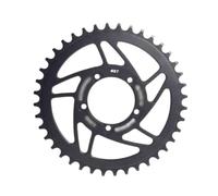 SkyjOy Platos para Bicicletas Plato de Bicicleta 36T/38T/40T/42T/44T/46T/48T/52T Rueda Cadena Motor tracción Media CNC piñón Piezas eléctrica(40T)