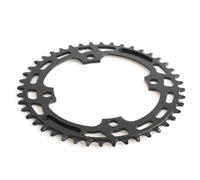SkyjOy Platos para Bicicletas Plato único for Bicicleta BCD 120mm 36T - 56T, Anillo de Cadena Circular, 4 Brazos, Dientes Anchos y Estrechos(36t)
