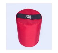 SkyjOy Sandbag Sacos de Arena for Entrenamiento Pesado, Gimnasio, Fitness, Saco, Levantamiento Pesas, elevación Piedra sin(220lbs Red)
