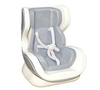 SkyJoy Silla Coche para Pop Mart/Labubu (Muñecas 10-17cm) - Asiento Magnético con Arnés, Clip Aire & Soporte Escritorio - Accesorio Decorativo Coleccionistas (Gris)
