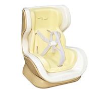 SkyJoy Silla Coche para Pop Mart/Labubu (Muñecas 10-17cm) - Asiento Magnético con Arnés, Clip Aire & Soporte Escritorio - Accesorio Decorativo Coleccionistas (Amarillo)
