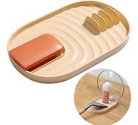 SkyJoy®Sujeta Tapa.Rosa.Soporte plegable multifuncional para utensilios de cocina, cubiertos, tapas de ollas y cucharas. Mantiene su cocina ordenada.