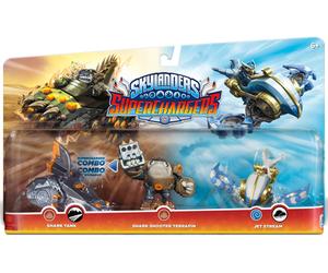 Skylanders Compresores Triple Pack ( Terrafin/Shark Tank / Jet Stream) Set