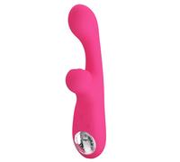 Skylar Conejito Vibrador y Thumping Rosa de Prettylove