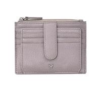 skyle Tarjetero bifold de piel para mujer, protegido RFID con 9 compartimentos para tarjetas y ventana para documento de identidad y bolsillo con cremallera para efectivo y monedas, diseño italiano,