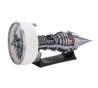 SKYMECHMAN PT6A Impresión 3D DIY Functional Aircraft Turboprop Engine Model Mechanical Science Toy Desktop Ornament (100PCS)