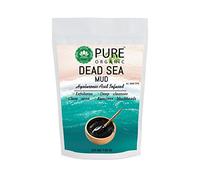 SKYMORN PURE ORGANIC - Polvo de barro del mar muerto 100 % natural de 200 g para paquete facial y paquete de cabello