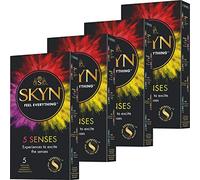 SKYN 5 Senses, preservativos sin látex, paquete de 5 condones (4)