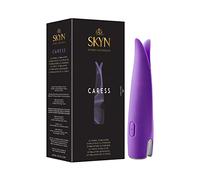 Skyn Caress Vibrador Purple/Silver 13,3 cm