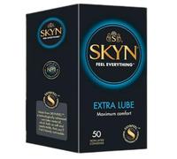 SKYN Extra-Lube, Preservativos Extra Lubricados Sin Látex (50Uds)