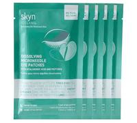 skyn ICELAND Parches para disolver los ojos con ácido hialurónico y péptidos, 5 pares