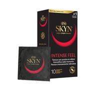 Skyn Preservativos Sensación Intensa – Sin látex (poliisopreno), ultrafinos – 10 unidades