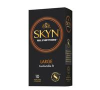 SKYN® Large (XL/King Size) Preservativos Sin Látex De Talla Grande - Pack de 10 x 1