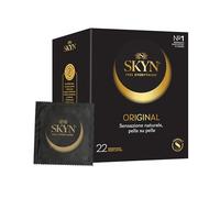 SKYN Original - Preservativos sin látex de poliisopreno - Ultra confort y sensibilidad natural, 22 unidades