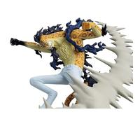 Skynomad Nika Luffy vs Lucci Battle Figuring - Gear 5 Monkey D. Luffy vs Rob Lucci Egghead Modelo de PVC para decoración de coche, escritorio, colección, regalo de cumpleaños para fanáticos del anime