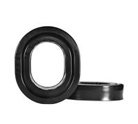 SkyPOOU 1 par de almohadillas de silicona para los oídos, almohadillas de espuma viscoelástica para auriculares