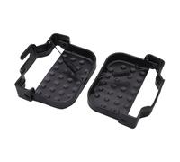 SkyPOOU 1 par de pinzas plegables para bicicletas de montaña, reposapiés antideslizantes, pedales traseros de montaña