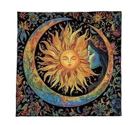 SkyPOOU 3 tapices de tela de varios tamaños, ligeros, ahorran espacio, 50 x 50 cm, 60 x 60 cm, 75 x 75 cm, ideal para lecturas y reuniones sobre la marcha