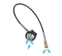 SkyPOOU Adaptador de recarga de cilindro de estación de 5/8 pulgadas, regulador de llenado DIN, adaptador de carga de llenado duradero, regulador de buceo