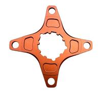 SkyPOOU Adaptadores de rueda de cadena de brazo de manivela de alta resistencia para bicicleta de montaña, convertidor de plato de montaje directo a 104 110 130 convertidor de plato de montaje directo