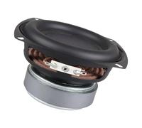 SkyPOOU Altavoces Woofer de alta potencia de 4 pulgadas, 30 W, 4 ohmios, 25 núcleos, estructura de imanes de neodimio, subwoofer de frecuencia completa, diseño de metal ABS