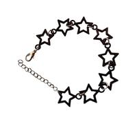 SkyPOOU Anillos de mano hechos a mano con estrella ahuecada única, exquisitos anillos de mano de retazos para parejas, joyería versátil, talla única, como se describe