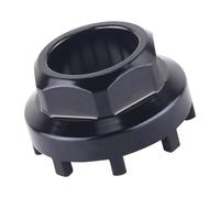 SkyPOOU Bicicletas de repuesto de acero al carbono para reparación de manguitos de 8 muescas, soporte inferior, anillo de bloqueo, herramienta de extracción de bicicletas