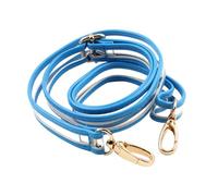 SkyPOOU Cinturón de hombro largo de PVC, asa de moda, asa larga, práctica y cómoda para reemplazo de bolsa de repuesto, Blue