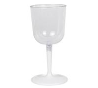 SkyPOOU Copas de vino plegables inastillables con tallo desmontable, copas de viaje portátiles para acampar al aire libre, inastillables, copa de vino