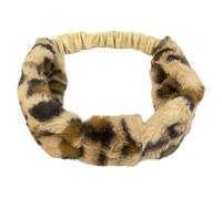 SkyPOOU Diadema deportiva de felpa absorbente del sudor, accesorios de maquillaje para niña, para correr, color champán. Diámetro aproximado: 29 cm